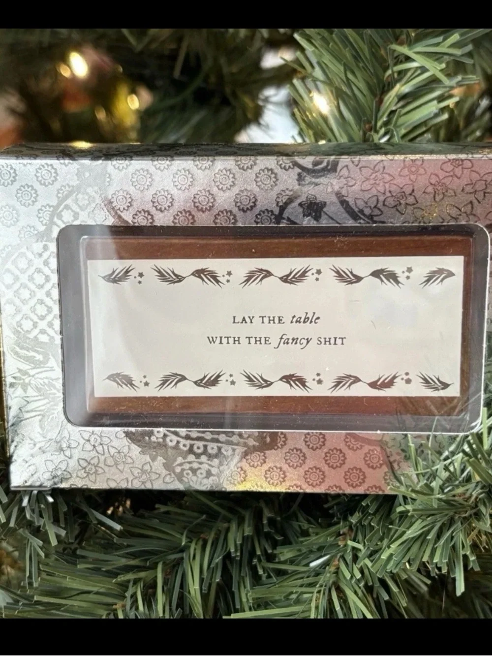 BUT YOU TOLERATE IT *Taylor Swift* New In Box Ornament